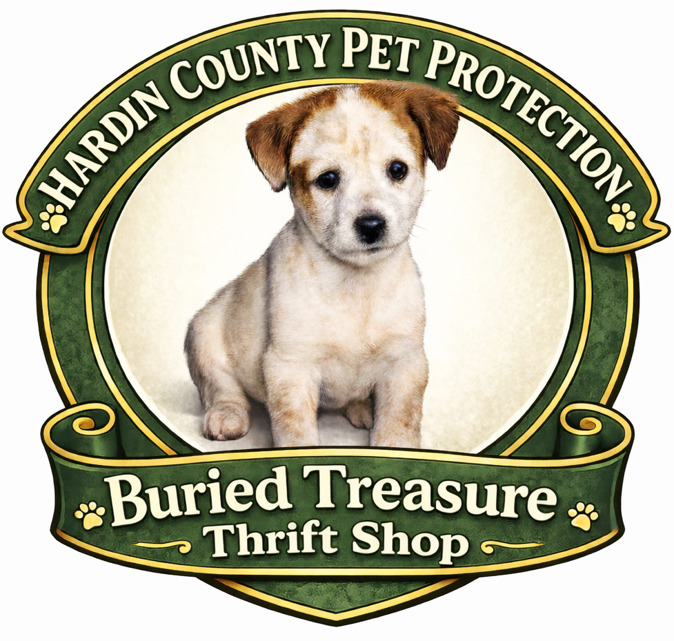 Welcome To Hardin County Pet Protection's Buried Treasure Thrift Shop